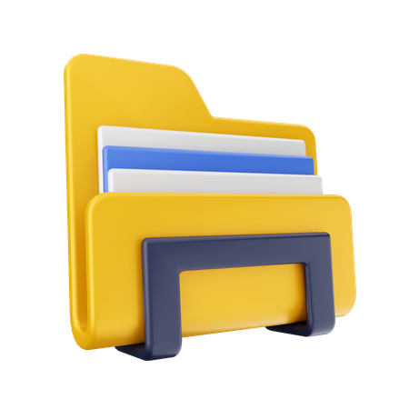 Folder  3D Icon