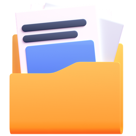 Folder  3D Icon