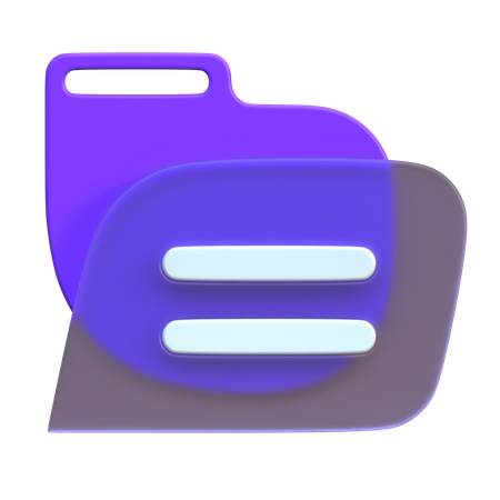 Folder  3D Icon