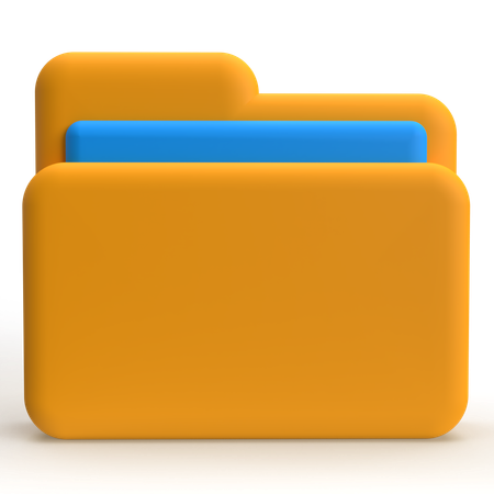 Folder  3D Icon