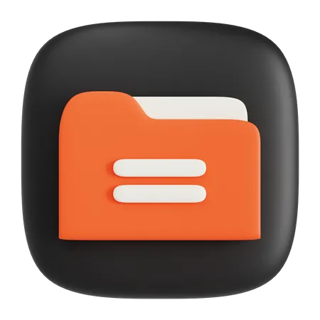 Folder  3D Icon