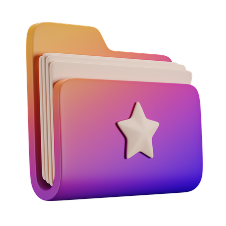 Folder  3D Icon