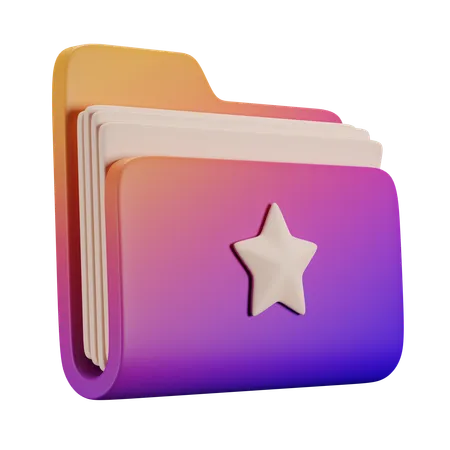 Folder  3D Icon