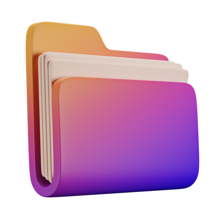 Folder  3D Icon