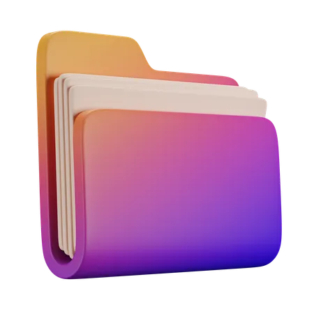 Folder  3D Icon