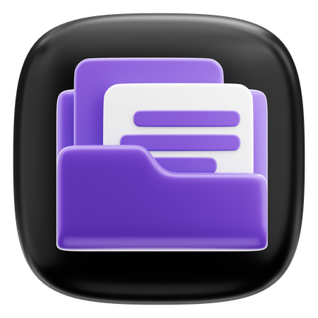 Folder  3D Icon