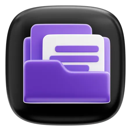 Folder  3D Icon