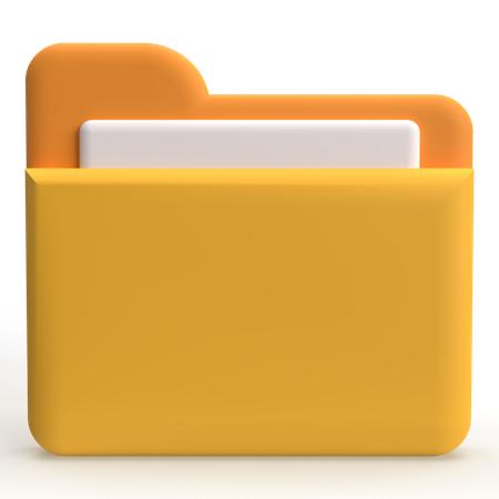 Folder  3D Icon