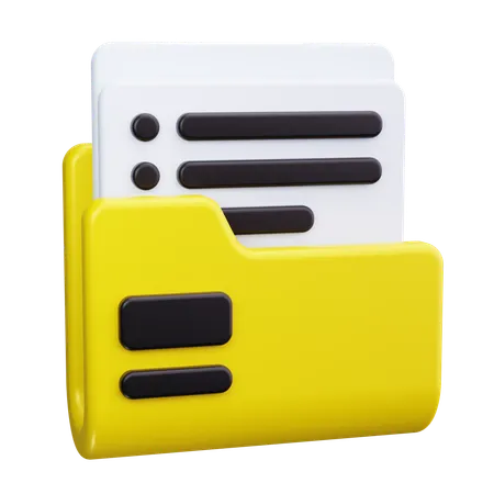 Folder  3D Icon