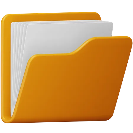 Folder  3D Icon