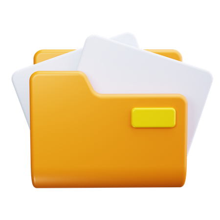 Folder  3D Icon