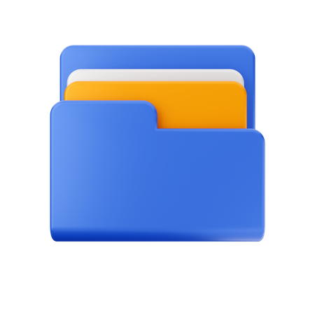 Folder  3D Icon