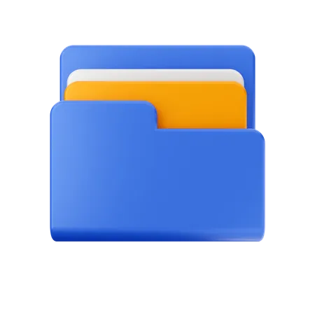 Folder  3D Icon