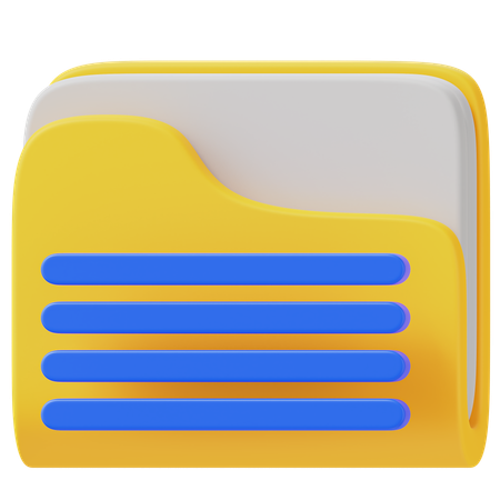 Folder  3D Icon