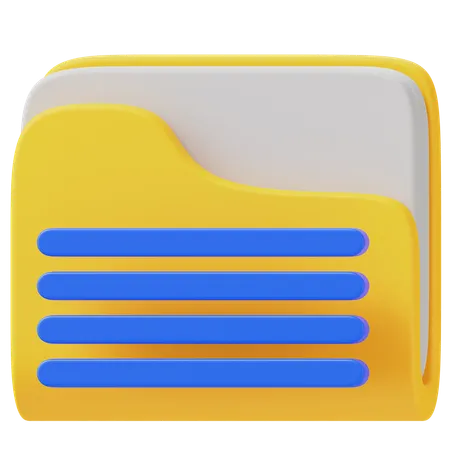 Folder  3D Icon