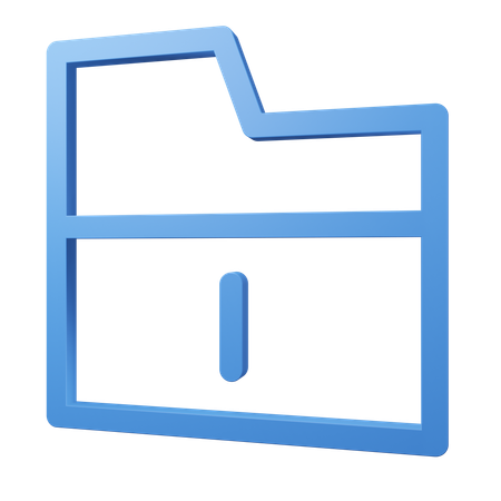 Folder  3D Icon