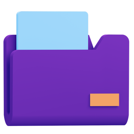 Folder  3D Icon