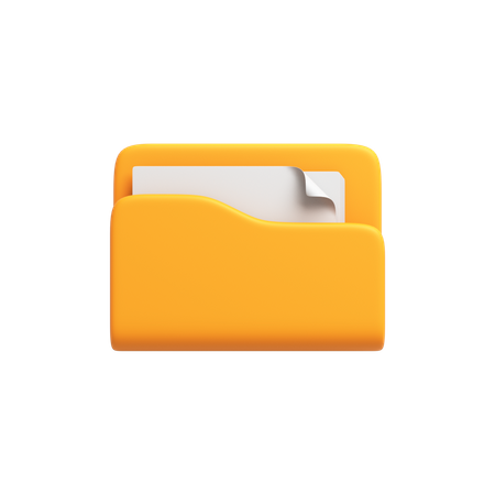 Folder  3D Icon