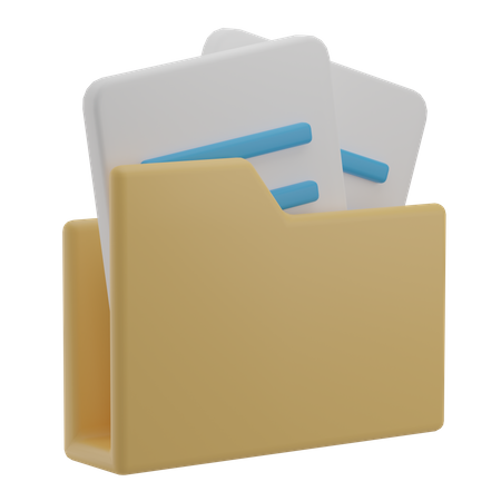 Folder  3D Icon