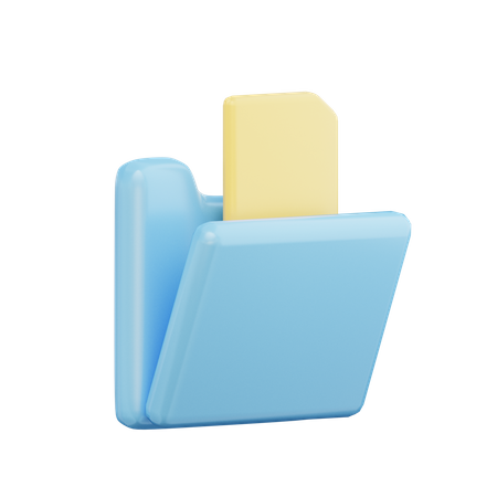 Folder  3D Icon
