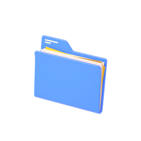 Folder  3D Icon