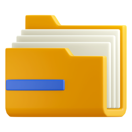 Folder  3D Icon