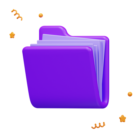 Folder  3D Icon