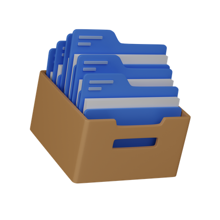 Folder  3D Illustration