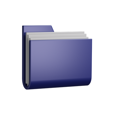 Folder  3D Illustration