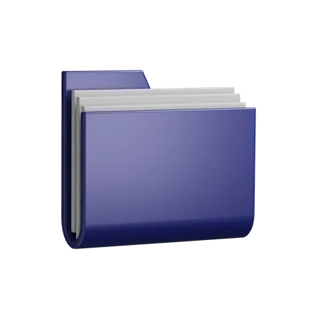 Folder  3D Illustration