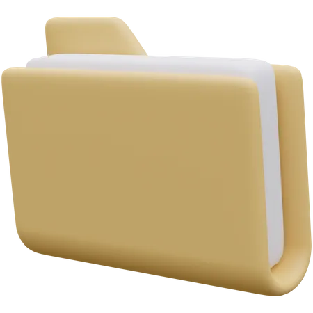 Folder 3 D Icon Illustration 3D Icon