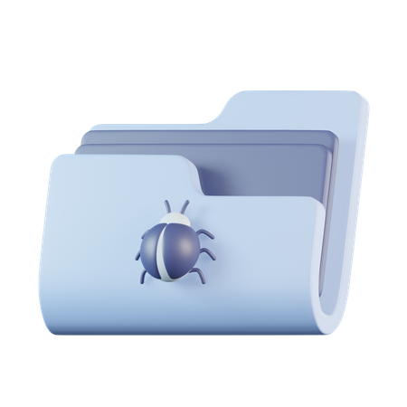 Folder Bug  3D Icon