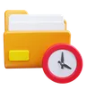 Folder Clock