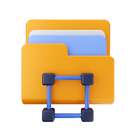 Folder design  3D Icon