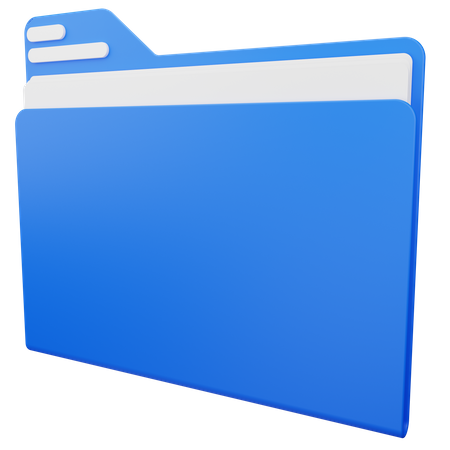 Folder Document  3D Icon