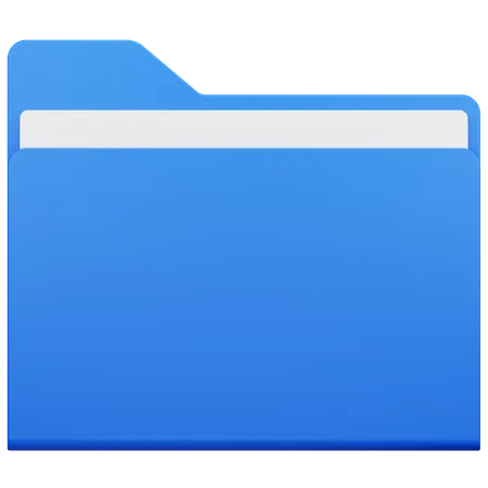 Folder Document 3D Icon