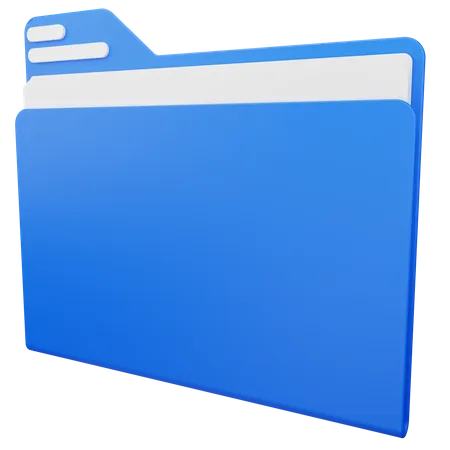 Folder Document 3D Icon