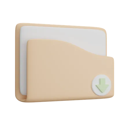 3 D Rendering Folder Download 3D Icon