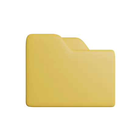 Folder File  3D Icon