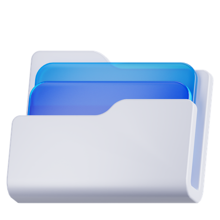 Folder File  3D Icon