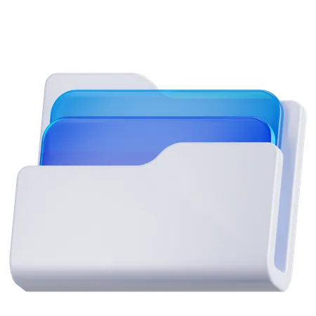 Folder File  3D Icon