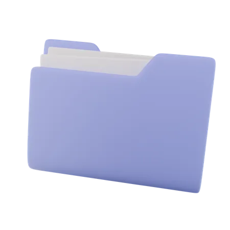 Folder File 3D Icon  3D Icon