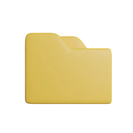 Folder File 3D Icon