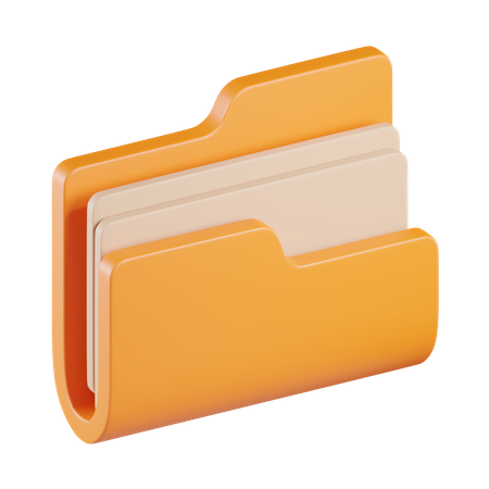 Folder file 3D Icon