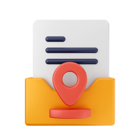 Folder Location 3D Icon
