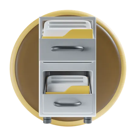 Folder Management Icon 3D Icon