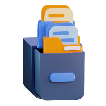 Folder Management  3D Icon