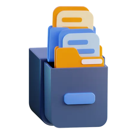 Folder Management  3D Icon