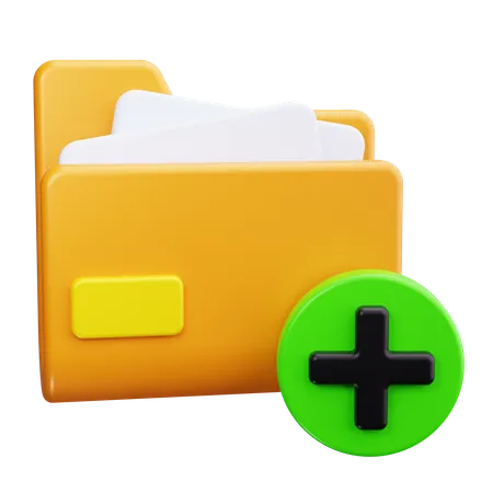 Folder New  3D Icon