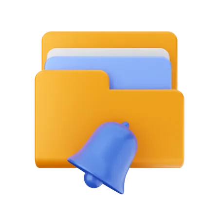 3 D Folder Icon Illustration 3D Icon